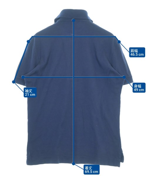 TOM FORD（トムフォード）ポロシャツ 紺 サイズ:50(XL位) メンズ/2200680407016