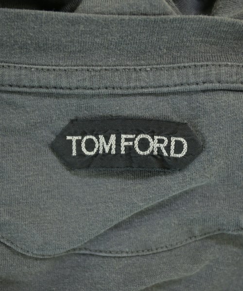 TOM FORD（トムフォード）Tシャツ・カットソー グレー サイズ:46(M位) メンズ/2200695865085