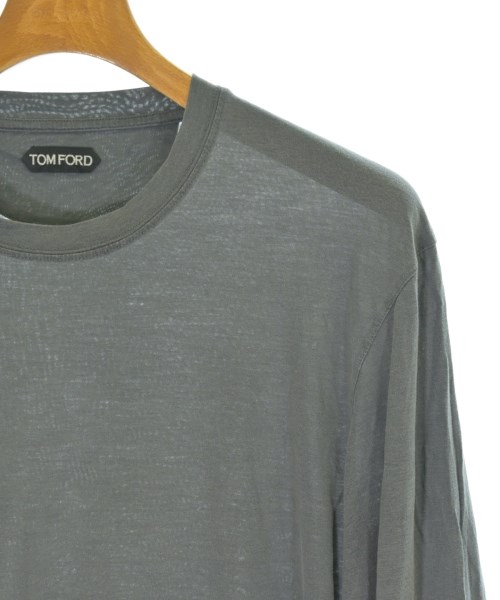 TOM FORD（トムフォード）Tシャツ・カットソー グレー サイズ:46(M位) メンズ/2200695865085