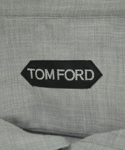 TOM FORD（トムフォード）カジュアルシャツ グレー サイズ:41(XL位) メンズ/2200693916369