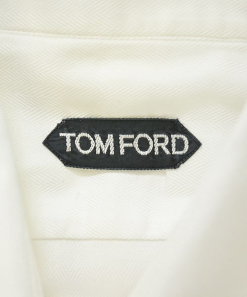 TOM FORD（トムフォード）ドレスシャツ 白 サイズ:41(XL位) メンズ/2200700507016