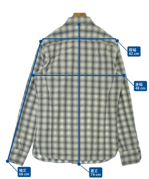 TOM FORD（トムフォード）カジュアルシャツ ベージュ サイズ:38(S位) メンズ/2200658214011