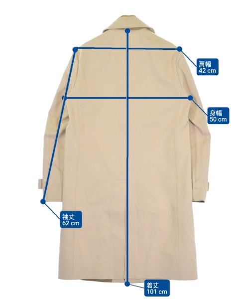 TOM FORD（トムフォード）ステンカラーコート ベージュ サイズ:44(S位) メンズ/2200636217010