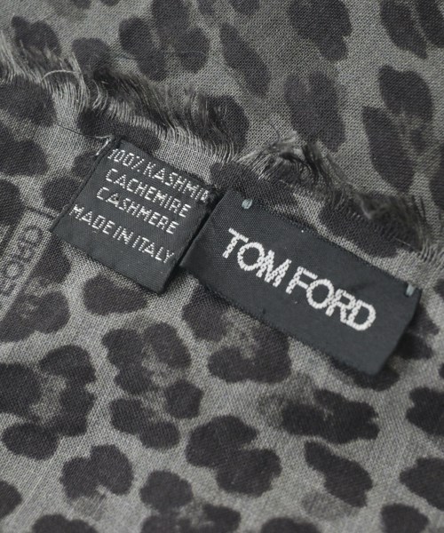TOM FORD（トムフォード）ストール グレー サイズ:- メンズ/2200652723021