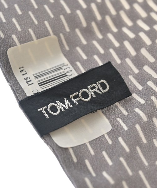 TOM FORD（トムフォード）ストール グレー サイズ:- メンズ/2200703929020