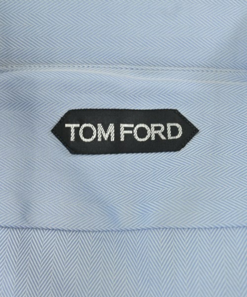 TOM FORD（トムフォード）ドレスシャツ 青 サイズ:40(L位) メンズ/2200704297692
