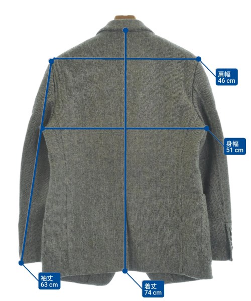 TOM FORD（トムフォード）テーラードジャケット グレー サイズ:-(M位) メンズ/2200659139191