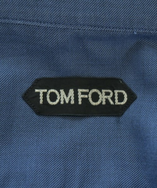 TOM FORD（トムフォード）カジュアルシャツ 青 サイズ:38(S位) メンズ/2200662584056