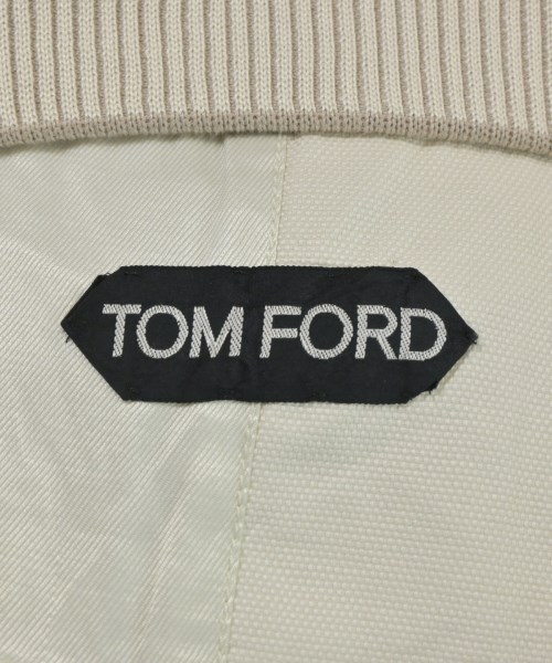TOM FORD（トムフォード）ブルゾン 白 サイズ:48(L位) メンズ/2200671397012
