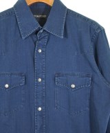 TOM FORD（トムフォード）カジュアルシャツ 紺 サイズ:42(XL位) メンズ/2200723062066