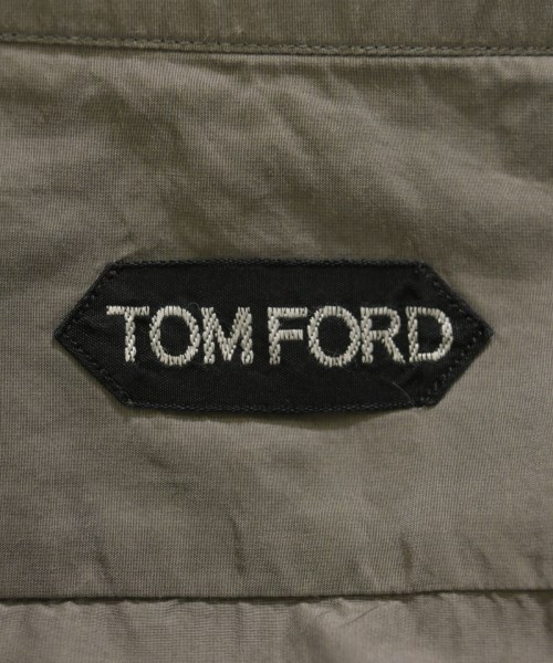 TOM FORD（トムフォード）カジュアルシャツ グレー サイズ:39(M位) メンズ/2200728772106