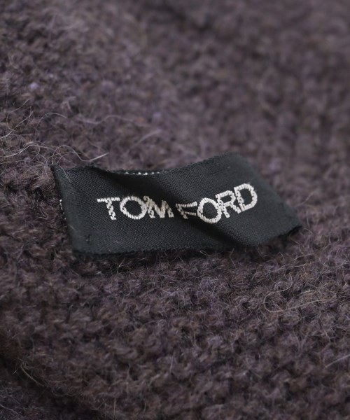 TOM FORD（トムフォード）マフラー 茶 サイズ:- メンズ/2200680239143