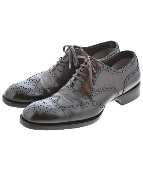 TOM FORD(トムフォード)ビジネス・ドレスシューズ 茶 サイズ:UK7(25.5cm位)/2200683857047