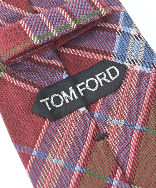TOM FORD（トムフォード）ネクタイ 赤 サイズ:- メンズ/2200686924500