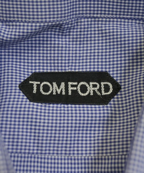 TOM FORD（トムフォード）カジュアルシャツ 紺 サイズ:41(XL位) メンズ/2200687078332