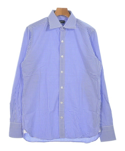TOM FORD(トムフォード)カジュアルシャツ 青 サイズ:41(XL位)/2200687078356