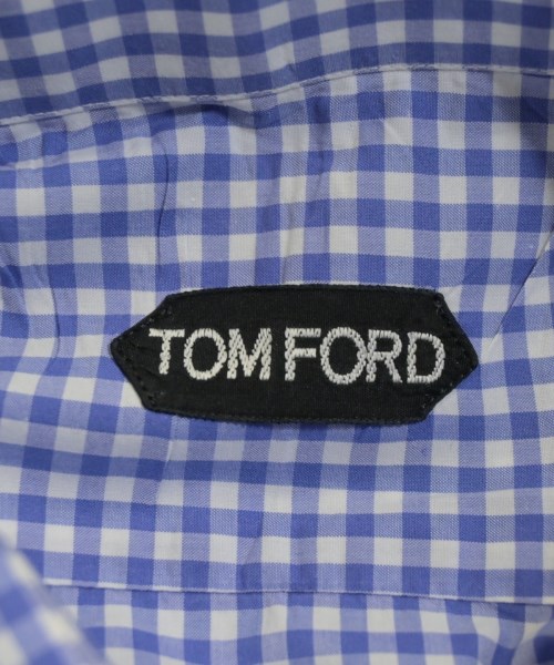 TOM FORD（トムフォード）カジュアルシャツ 青 サイズ:41(XL位) メンズ/2200687078356