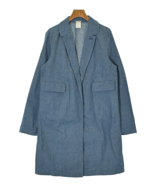 Charles Anastase(シャルルアナスタス)チェスターコート 青 サイズ:S/2200673052018