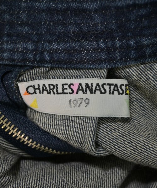 Charles Anastase（シャルルアナスタス）ひざ丈スカート 紺 サイズ:S レディース/2200714501086