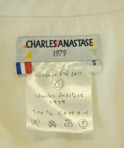 Charles Anastase（シャルルアナスタス）カジュアルシャツ 白 サイズ:S レディース/2200699859240