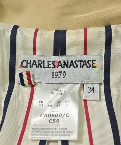Charles Anastase（シャルルアナスタス）トレンチコート ベージュ サイズ:38(S位) レディース/2200704251229