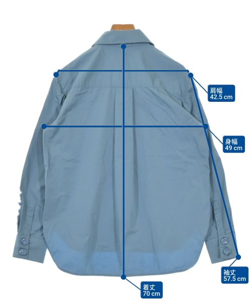 tibi（ティビ）ブラウス 青 サイズ:XS レディース/2200640392024