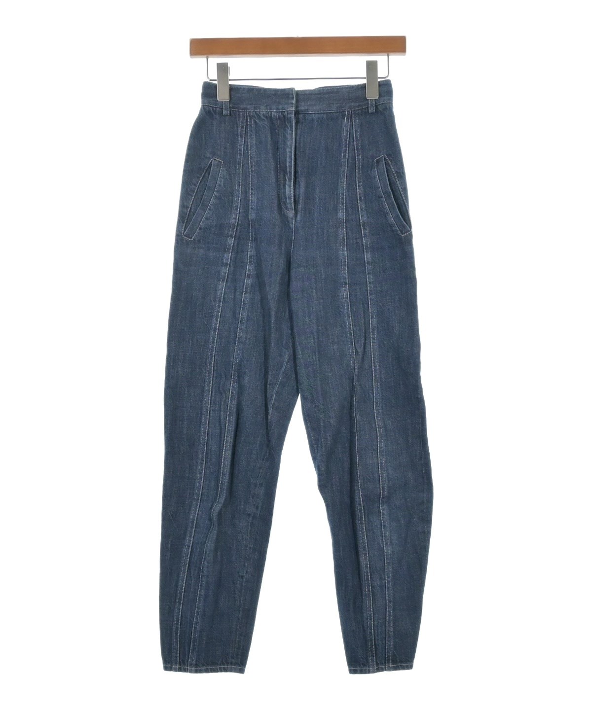 ティビ　tibi 美品　インディゴ　濃紺　デニムパンツ　24. tibi（ティビ）デニムパンツ 紺 サイズ:0(XS位) レディース