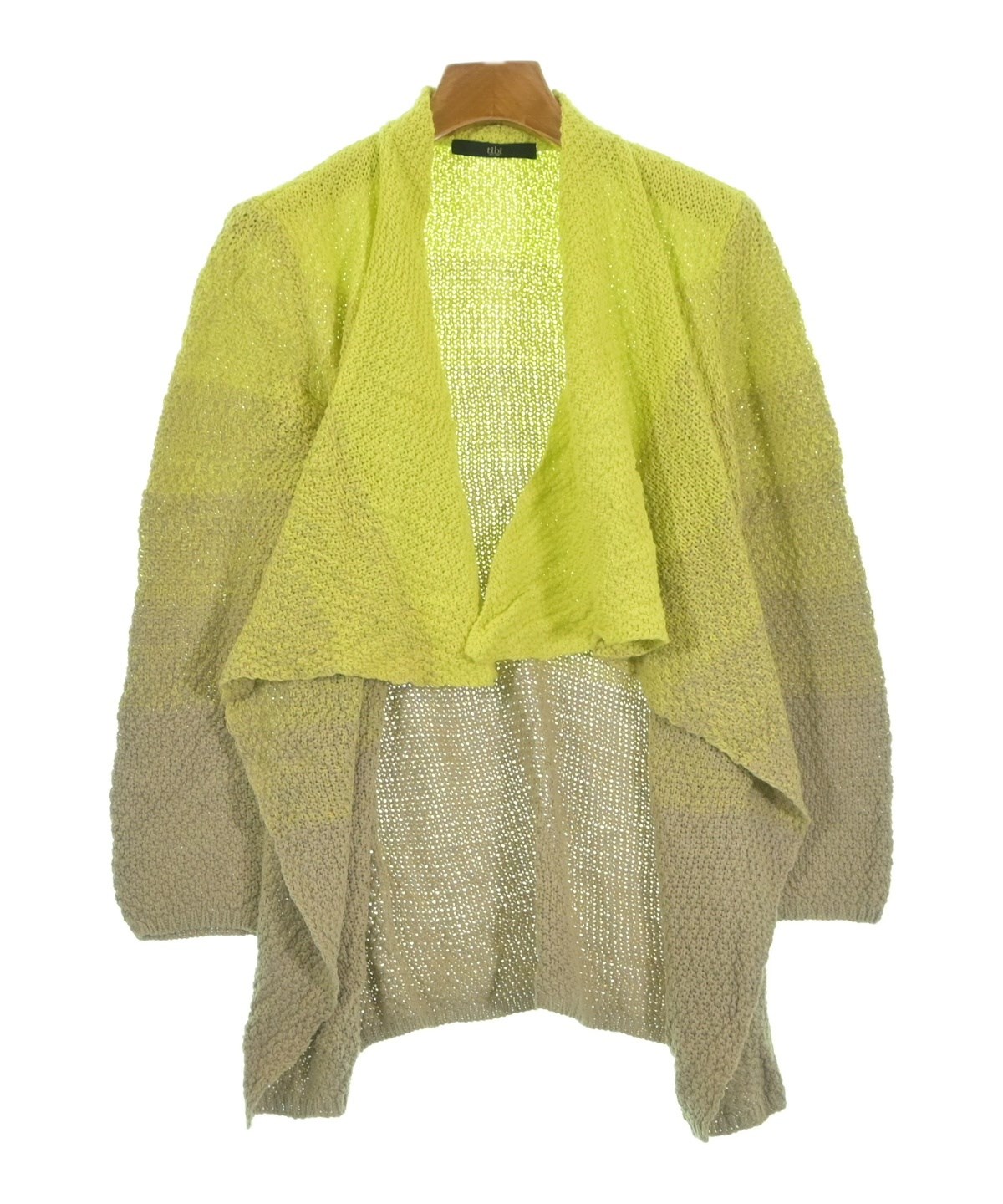 tibi ティビ カーディガン レディース 【古着】【中古】 tibi（ティビ）カーディガン 緑 サイズ:2(M位) レディース