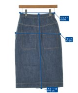 tibi（ティビ）ロング・マキシ丈スカート 紺 サイズ:0(XS位) レディース/2200626936464