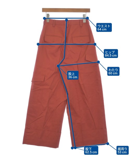 tibi（ティビ）カーゴパンツ 赤 サイズ:2(M位) レディース/2200617909026