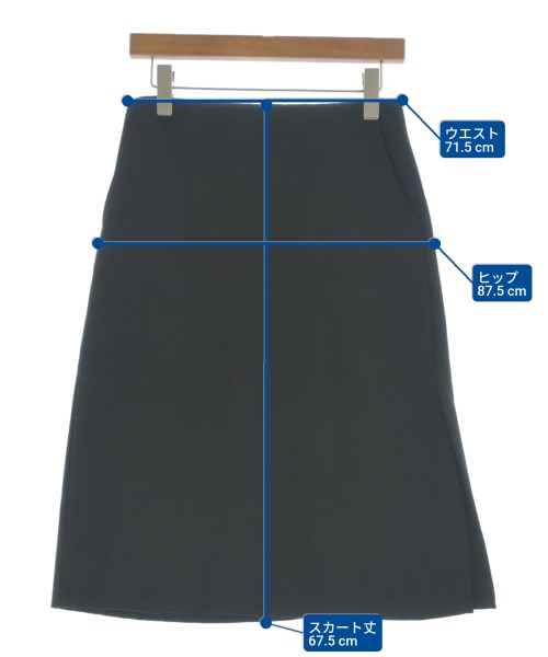 tibi（ティビ）ひざ丈スカート 黒 サイズ:-(M位) レディース/2200661598115