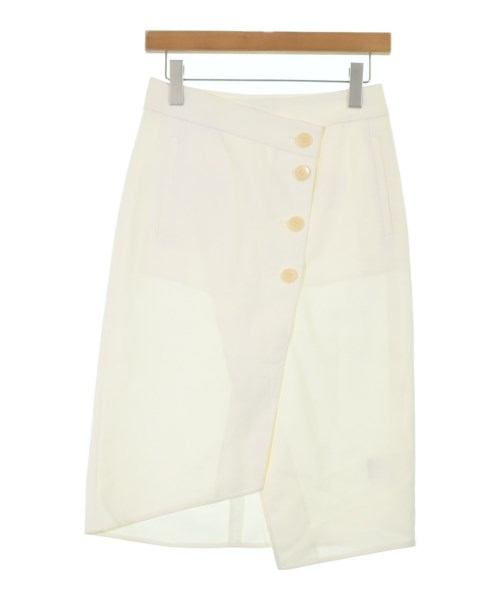 tibi(ティビ)ロング・マキシ丈スカート 白 サイズ:0(XS位)/2200630627198