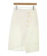 tibi（ティビ）ロング・マキシ丈スカート 白 サイズ:0(XS位) レディース/2200630627198