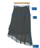 tibi（ティビ）ロング・マキシ丈スカート 黒 サイズ:0(XS位) レディース/2200665938030