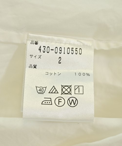 tibi（ティビ）カジュアルシャツ 白 サイズ:2(M位) レディース/2200715486382
