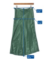 tibi（ティビ）ロング・マキシ丈スカート 緑 サイズ:00(XS位) レディース/2200716046325