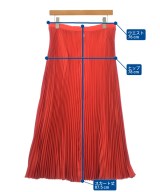 tibi（ティビ）ロング・マキシ丈スカート 赤 サイズ:6(L位) レディース/2200683620108