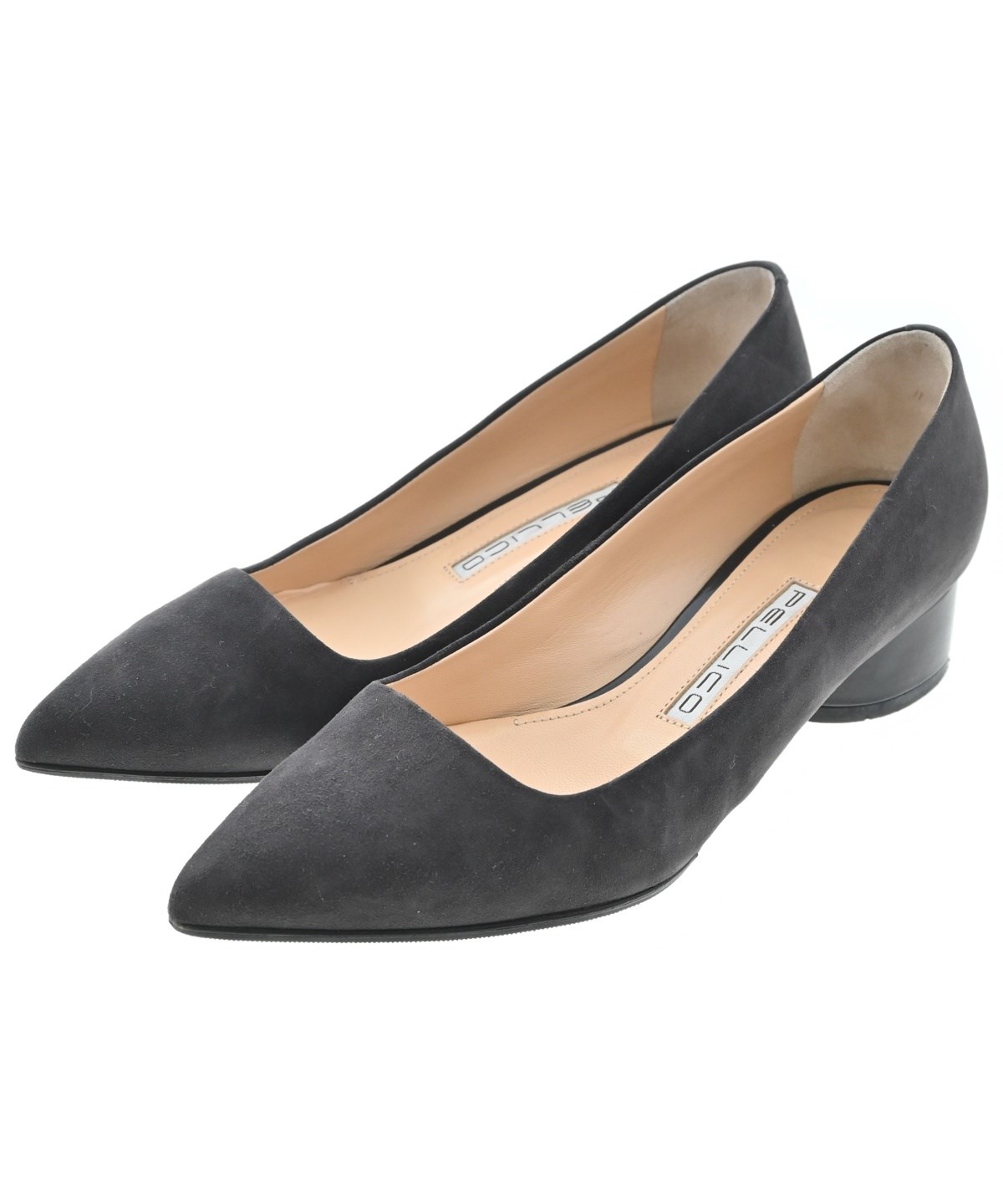 PELLICO（ペリーコ）パンプス グレー サイズ:34 1/2(21.5cm位
