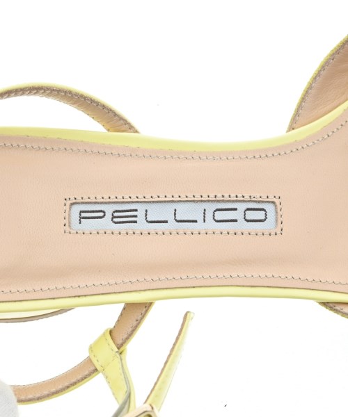 PELLICO（ペリーコ）パンプス 黄 サイズ:37 1/2(24.5cm位) レディース/2200628500021