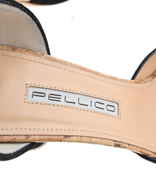PELLICO（ペリーコ）サンダル 黒 サイズ:37(24cm位) レディース/2200606097024
