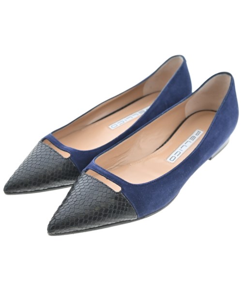 PELLICO(ペリーコ)パンプス 紺 サイズ:37(24cm位)/2200655202110