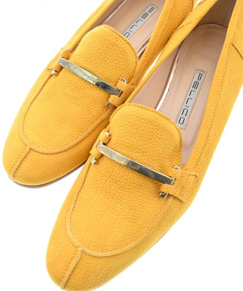 PELLICO（ペリーコ）ドレスシューズ/ローファー 黄 サイズ:37 1/2(24.5cm位) レディース/2200637553056