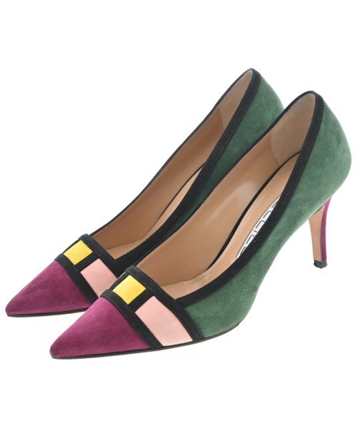 PELLICO(ペリーコ)パンプス 緑 サイズ:37(24cm位)/2200664477066