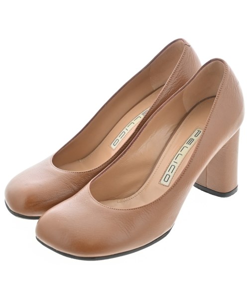 PELLICO(ペリーコ)パンプス 茶 サイズ:36 1/2(23.5cm位)/2200685984215
