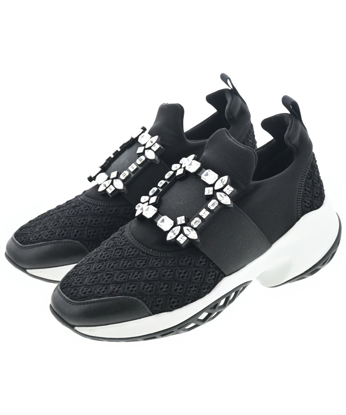 Roger Vivier（ロジェヴィヴィエ）スニーカー 黒 サイズ:EU37(23.5cm位