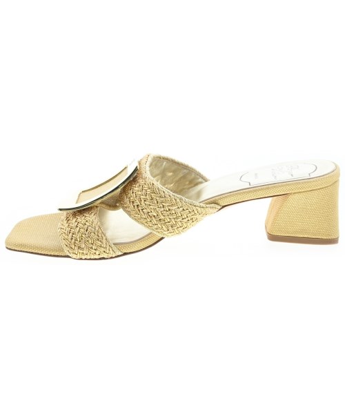 Roger Vivier（ロジェヴィヴィエ）サンダル ゴールド サイズ:EU38(24.5cm位) レディース/2200608371016