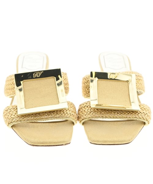 Roger Vivier（ロジェヴィヴィエ）サンダル ゴールド サイズ:EU38(24.5cm位) レディース/2200608371016