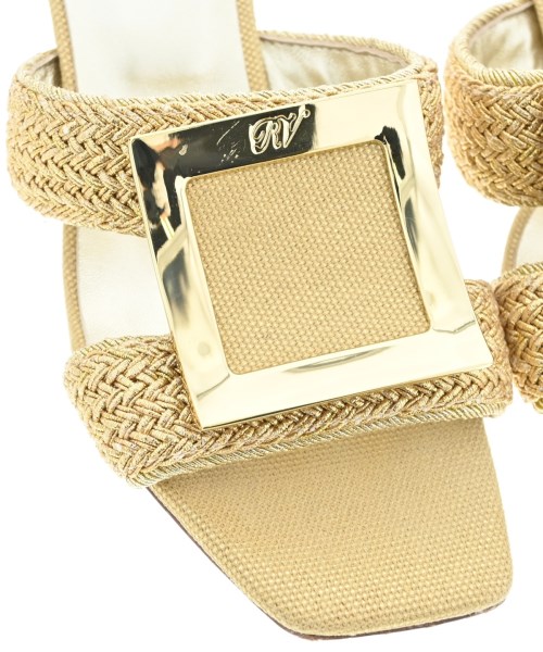 Roger Vivier（ロジェヴィヴィエ）サンダル ゴールド サイズ:EU38(24.5cm位) レディース/2200608371016