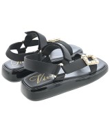 Roger Vivier（ロジェヴィヴィエ）サンダル 黒 サイズ:EU38(24.5cm位) レディース/2200668250016