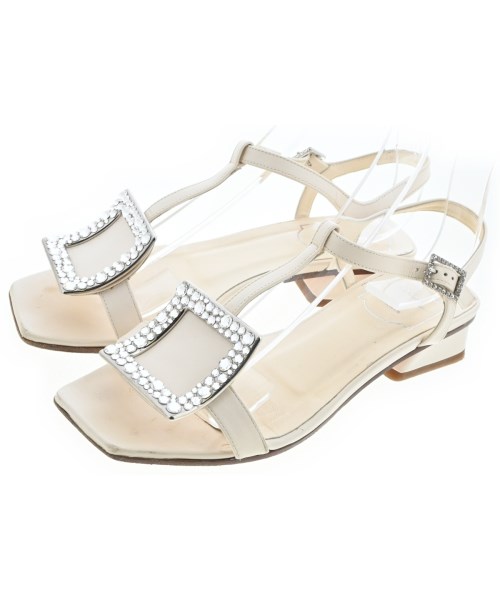 Roger Vivier(ロジェヴィヴィエ)サンダル 白 サイズ:EU35 1/2(22cm位)/2200679819202
